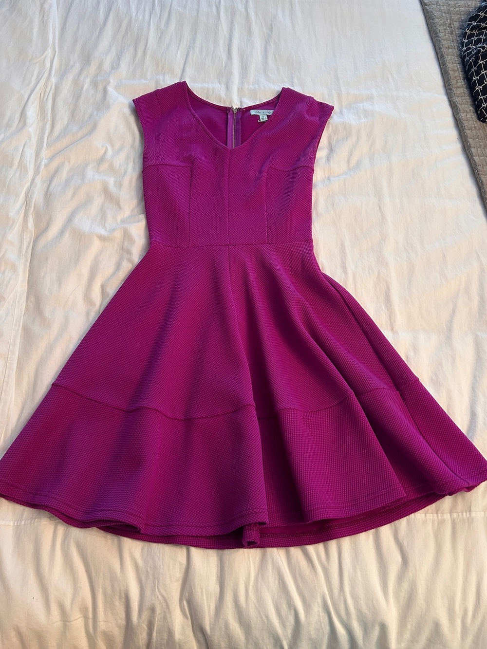 She + Sky Fuschia Dress